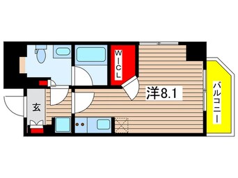 間取図 グランカーサ両国イースト