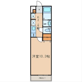 間取図 フロレスタ弦巻