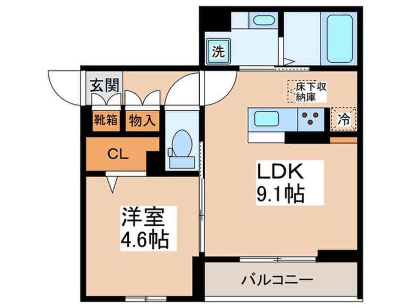 間取図 Asset-Court調布ケ丘