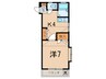 ワイルドボア95 1Kの間取り