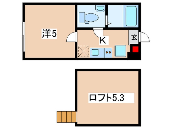 間取り図 フェリーチェ生田