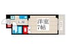 ライフイン瑞穂 1Kの間取り