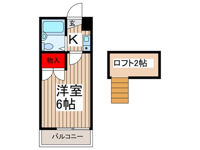 間取り図 ジュネパレス松戸第３２