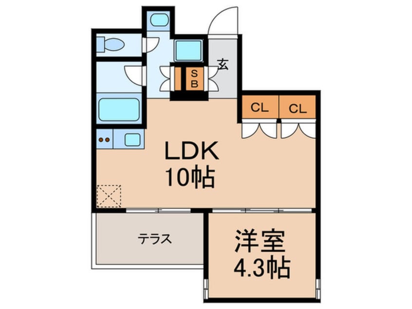 間取図 Nifit　KOISHIKAWA