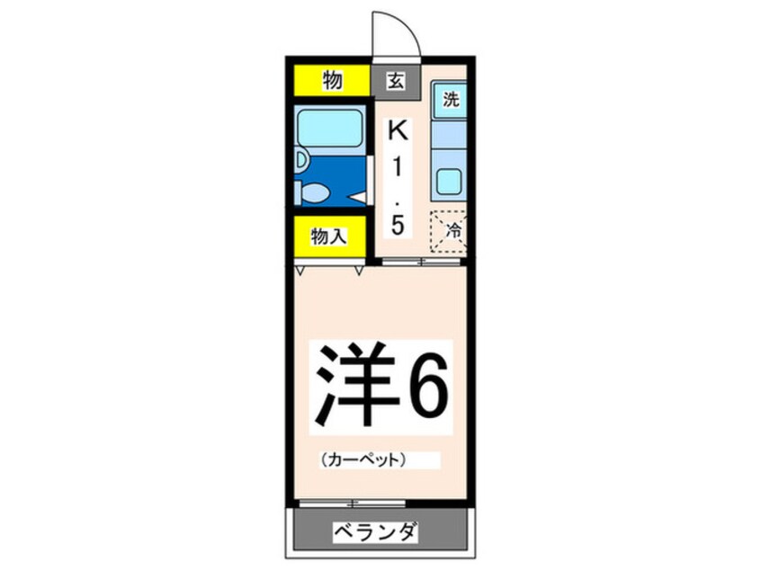 間取図 Ｋハイツ