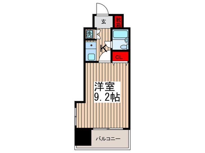 間取り図 コスモ門前仲町