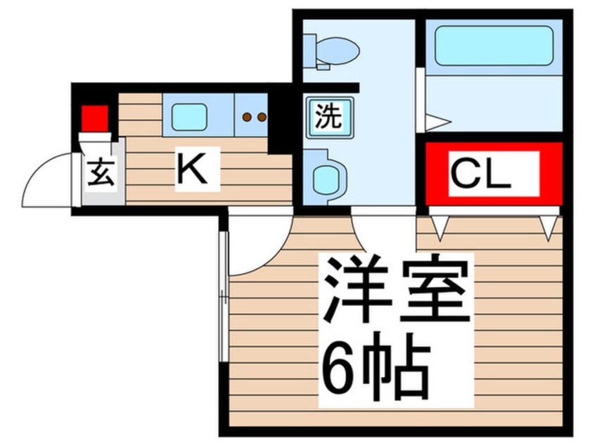 間取図 Ｊ＋浪花町Ａ