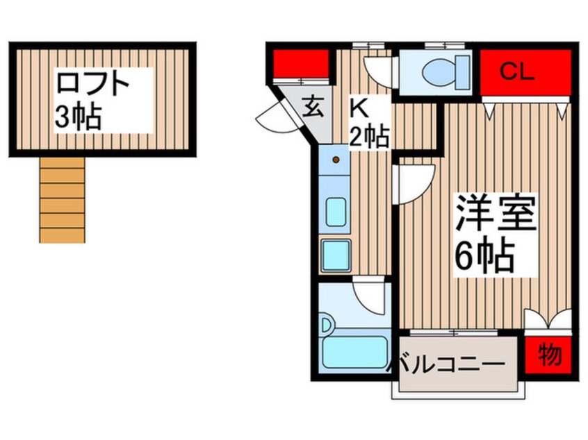 間取図 アネックス武蔵浦和5期