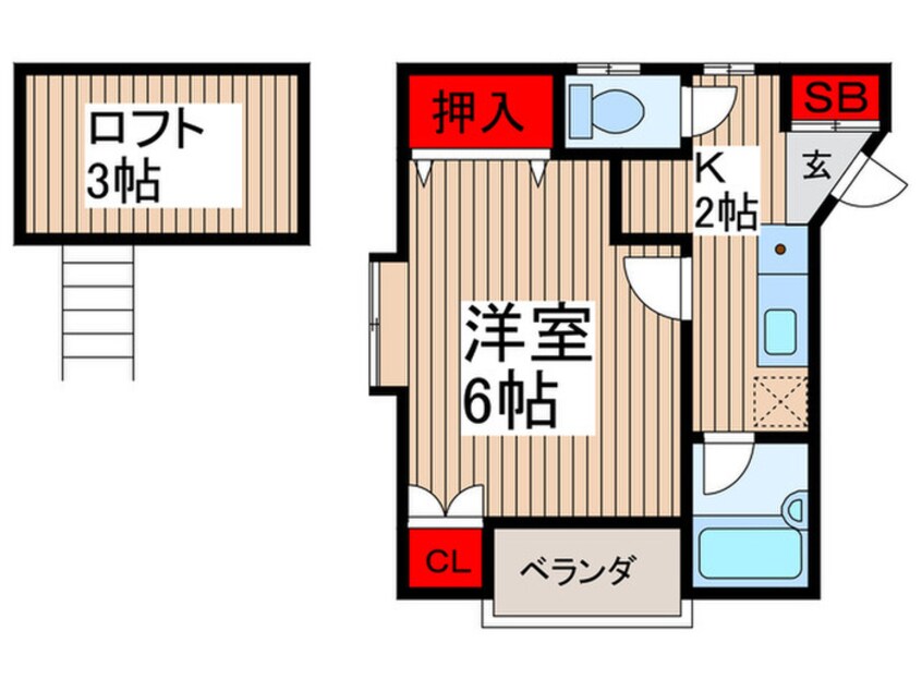 間取図 アネックス武蔵浦和5期