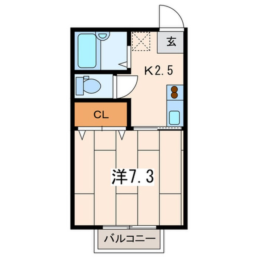 間取図 コリーヌ上町