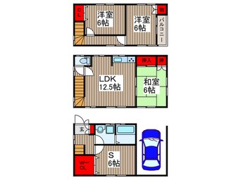 間取図 南区辻4丁目戸建て