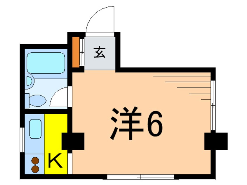 間取図 山本マンション