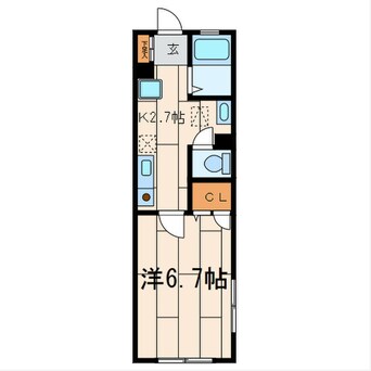 間取図 ハイムかわせみ