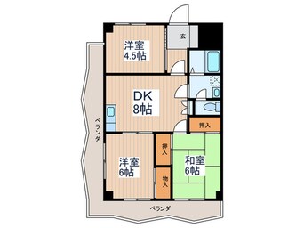 間取図 グランクレステ