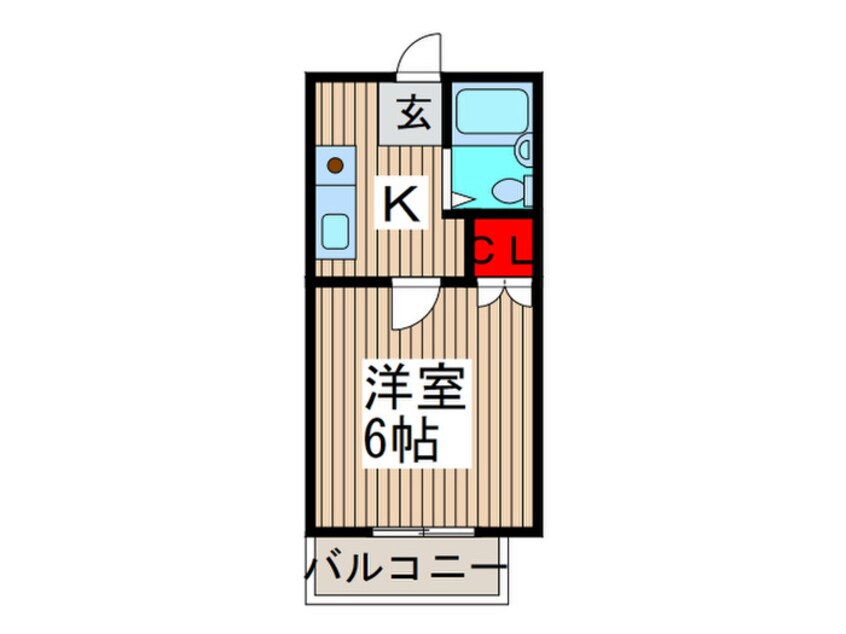 間取図 レジデンス飯田