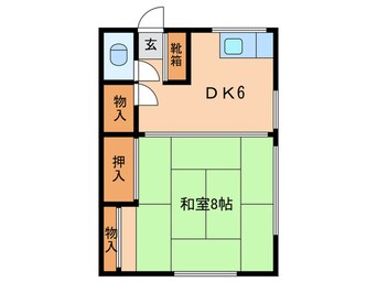 間取図 田丸荘