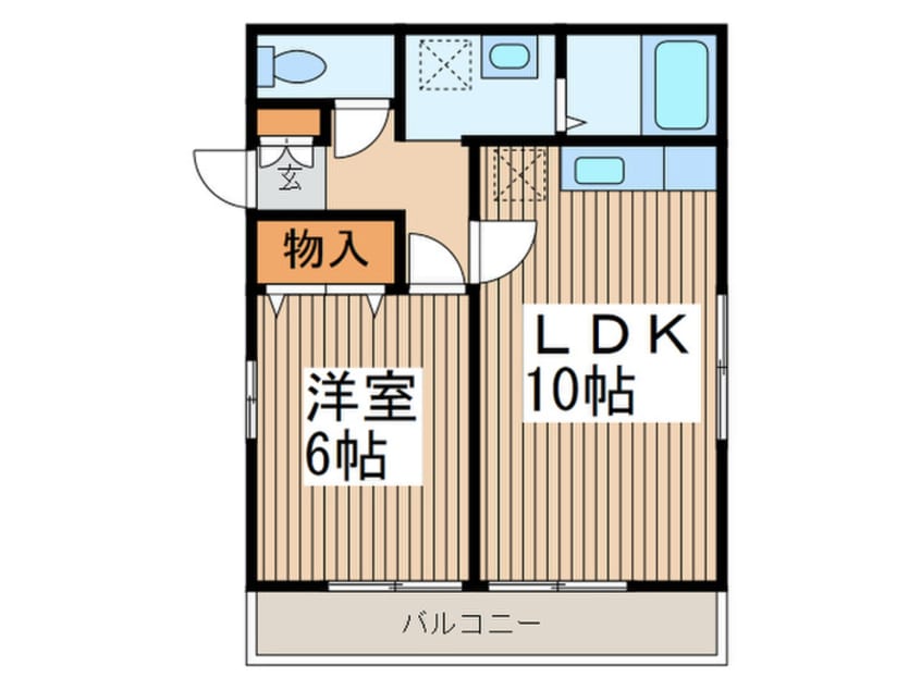 間取図 ソレイユ