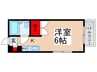 カサ プリマベーラ(3F) 1Kの間取り