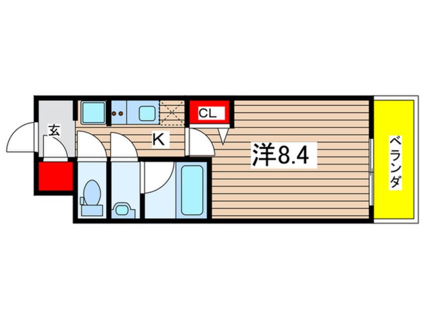 間取図 グランパセオ菊川