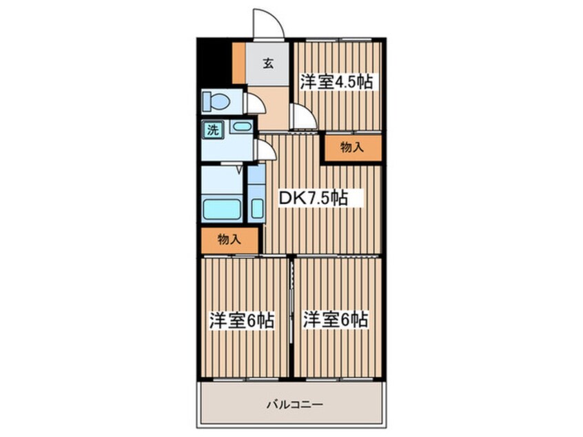 間取図 ベルウッド相模原