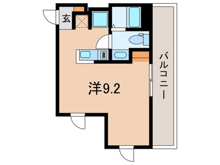 間取図 Ｇｌａｎｚ碑文谷