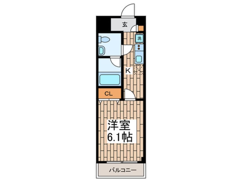 間取図 ジェイ・スリーハイツ