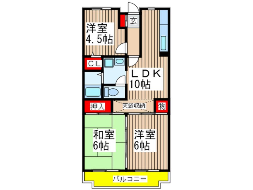 間取図 セイハ二俣