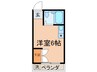 エレガンスハイム 1Rの間取り
