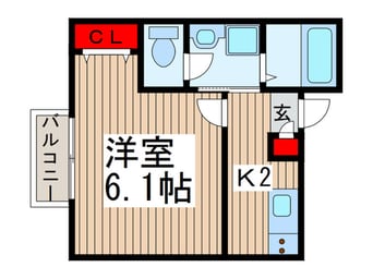 間取図 ヴィラート鳩ヶ谷