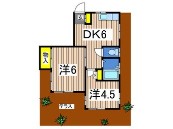 間取図 カ－サ高田