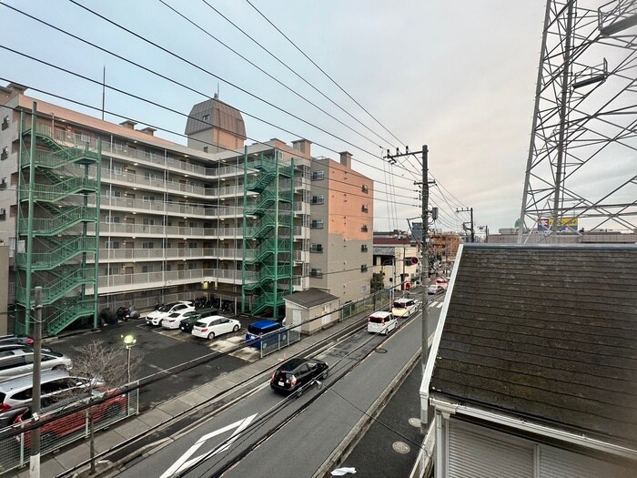 室内からの展望 アルファ行徳