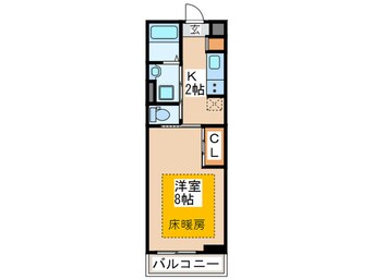 間取図 リブリ・エクレール