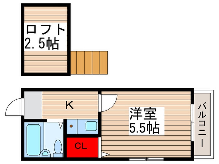 間取り図 サンライズＡ棟