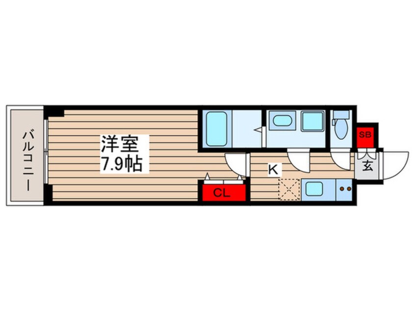 間取図 オープンブルーム東向島
