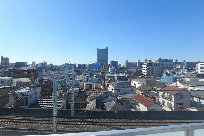 室内からの展望 オープンブルーム東向島