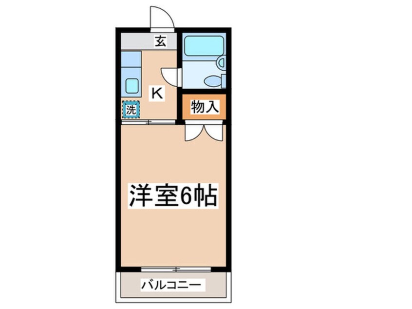 間取図 ハイツ小野路