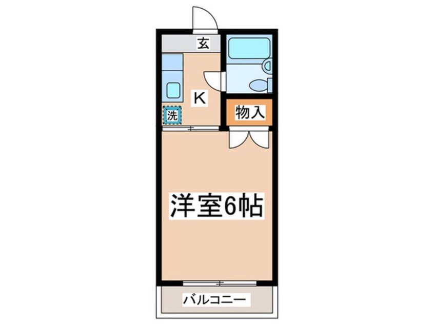 間取図 ハイツ小野路