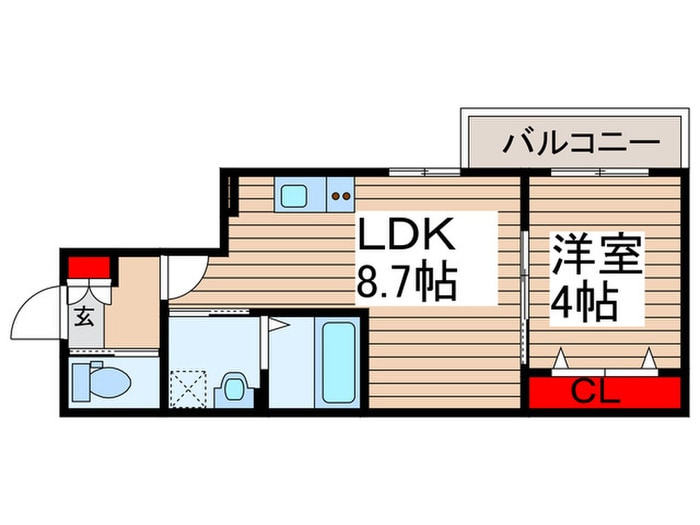 間取り図 ルノン柏