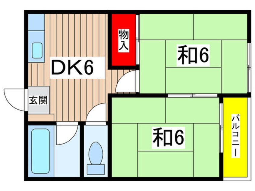 間取図 和田ハイム