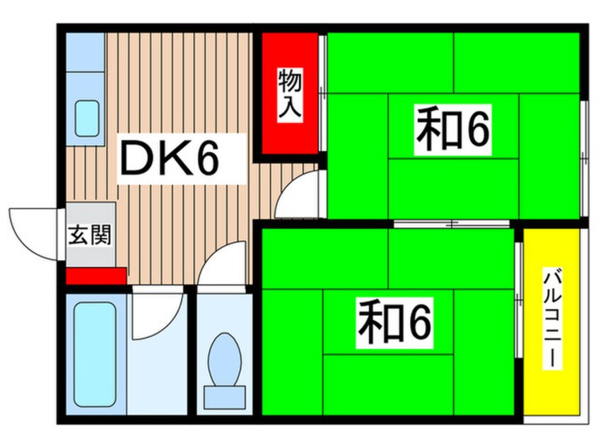 間取図 和田ハイム