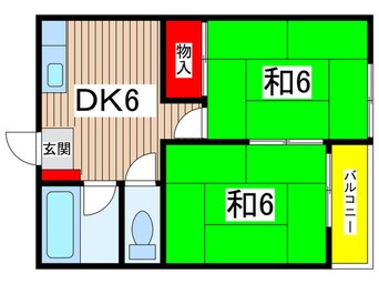 間取図 和田ハイム