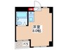 アパートメント石原 1Rの間取り