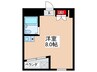 アパートメント石原 1Rの間取り
