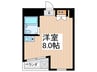 アパートメント石原 1Rの間取り