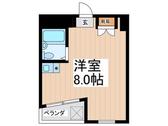 間取図 アパートメント石原