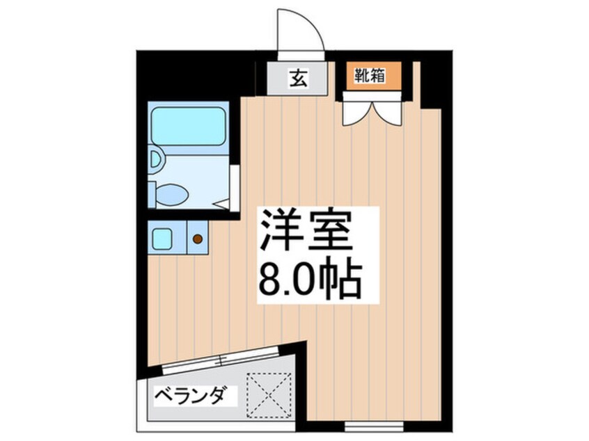 間取図 アパートメント石原