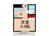 池袋ﾊｲﾂ 1Rの間取り