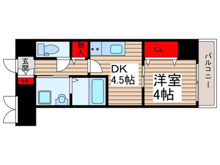 間取図 ラグゼナ松戸