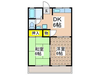 間取図 ハイツサンライズ