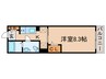 ベル　セゾンⅡ 1Kの間取り